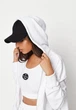 Худі Missguided CL113618 36 білий - изображение 3
