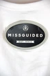 Топ Missguided CL113619 34 білий - изображение 2