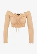Комплект топів 2шт Missguided WXTJF26309-1 40 чорний-бежевий - изображение 2