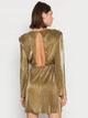 Сукня Missguided WXDE935871 40 золотий - зображення 3