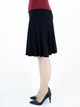 Юбка женская черная теплая с высокой посадкой 503-3 ONE SIZE - изображение 4