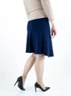 Спідниця жіноча синя тепла з високою посадкою 503-2 ONE SIZE - зображення 5