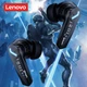 Бездротові Bluetooth 5,3 навушники з мікрофоном Lenovo ThinkPlus GM2 Pro Black - зображення 5