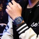 Мужские часы Curren 8442 Gold-Blue - изображение 4