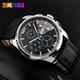 Мужские часы Skmei 9106 Silver-Black-Blue - изображение 2