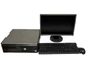 Комплект ПК: компьютер Dell OptiPlex 330 SFF / Intel Core 2 Duo E4300 (2 ядра по 1.8 GHz) / 4 GB DDR2 / 160 GB HDD / Intel Graphics / DVD-ROM + Монитор Б-класс 19" (1440x900) TN / VGA б/у - изображение 2