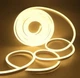 Светодиодная герметичная лента NEON LED 12В JL 2835-120 G IP65 с блоком питания 5м желтый - изображение 5