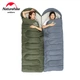 Спальний мішок Naturehike Y150L NH21MSD08, лівий, темно-зелений - изображение 3