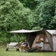 Намет з навісом Naturehike Village CNK2300ZP022, коричневий великий - зображення 9