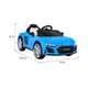 Автомобіль на акумуляторі Audi R8 Lift, блакитний - изображение 2