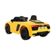 Автомобіль на акумуляторі Audi R8 Spyder, жовтий - изображение 2