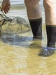 Термошкарпетки водонепроникні зимові вовняні DexShell Trekking DS636S S Зелена смужка - зображення 7