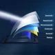 Комплект для тонировки (энергосберегающая, атермальная) Grafitint ATM 50% VLT 100x152 см Черный (725) - изображение 14