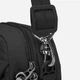 Сумка кросс-боди через плечо женская тканевая маленькая Pacsafe GO crossbody 35105130 Черная (0688334005610) - изображение 6