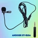 Микрофон петличный петличка Andoer EY-510A для смартфона, камеры - изображение 1