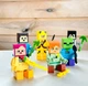 Дитячий ігровий набір фігурок Minecraft Майнкрафт з зброєю з вбудованим годинником 6 шт - изображение 2