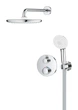 Душевая система скрытого монтажа с термостатом Grohe Grohtherm (34872000) - изображение 2