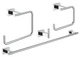 Набор аксессуаров 4 в 1 Grohe Essentials Cube New (40778001) - изображение 1