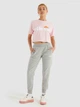 Футболка хлопковая оверсайз короткая женская Ellesse Alberta Cropped Tee SGS04484-808 12 Розовая (5057677802135) - изображение 3