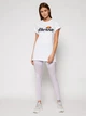 Футболка длинная женская Ellesse Albany Tee SGS03237-908 8 Белая (5054859396017) - изображение 3