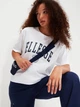 Футболка хлопковая оверсайз длинная женская Ellesse Neri T-Shirt SGV20260-908 10 Белая (5063061821361) - изображение 3