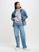 Bluza damska z kapturem kangurka Big Star Susana XL Szara (5900714640927) - obraz 4