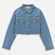 Подростковая джинсовая куртка для девочки Coccodrillo Jeans Collection Girl WC4152301JCG-015 146 см Синяя (5904986306406) - изображение 1