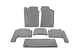 Коврики салона 3 ряда (EVA, Серый) для Nissan Patrol Y62 2010-2024 гг - изображение 1