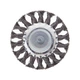 Щітка кільцева 100 мм для дриля, 1/4" (пучки крученого дроту) INTERTOOL BT-8100 - изображение 3