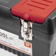 Ящик для инструментов с металлическими замками 19" 483*242*240 мм INTERTOOL BX-1019 - изображение 3