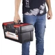Ящик для инструментов с металлическими замками 19" 483*242*240 мм INTERTOOL BX-1019 - изображение 6