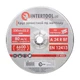 Диск зачистний по металу 230*6*22.2 мм INTERTOOL CT-4025 - изображение 1