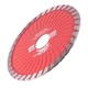 Диск відрізний по каменю TURBO алмазний, 115мм, 22-24% INTERTOOL CT-2006 - изображение 3