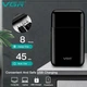 Аккумуляторная мужская мини электробритва VGR V-390 для бритья бороды и усов шейвер. Цвет: черный - изображение 5