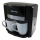 Кофеварка капельная Rainberg RB-613 (0,3 л, 500 Вт) с двумя керамическими чашками, маленькая кофемашина - изображение 1