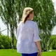 Летняя блуза PaniFani 60 белый батист (302) - изображение 3