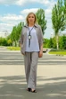 Літній костюм трійка PaniFani 54 сірий софт (13) - изображение 1