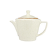Чайник с крышкой Beige 500 мл фарфоровый Porland 938405/B - изображение 1