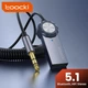 Bluetooth адаптер USB аудіоприймач Toocki з AUX виходом - изображение 1