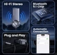 Bluetooth адаптер USB аудіоприймач Toocki з AUX виходом - изображение 5