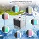 Мінікондиціонер Портативний 4в1 Rovus Arctic Air Prs2 з підсвіткою 17х17 см - зображення 6