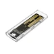 Зовнішня кишеня XON MemoryCase для M.2 NVMe (PCIe) USB 3.1 Type-C Прозора (XSC2C13NV1PT 6303) - зображення 2