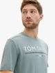 Футболка Tom Tailor T-SHIRT WITH A LOGO PRIN XXL Блакитний 1040988-27475 - изображение 3