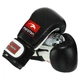 Перчатки для бокса кожаные на липучке Maraton DMAX Heroe 12 унций Black-White - изображение 2