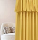 Готова напівзатемнювальна штора Room99 Mia 140 х 250 см на тасьмі (13725155575) жовта - изображение 2