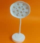 Профессиональная аккумуляторная LED+UV лампа - фонарик для маникюра и наращивания ногтей 12 LED 24 W белая сенсорная - изображение 2