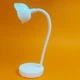 Профессиональная аккумуляторная LED+UV лампа - фонарик для маникюра и наращивания ногтей 12 LED 24 W белая сенсорная - изображение 3