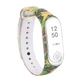 Силиконовый ремешок MRK для фитнес браслета Xiaomi Mi Band 4/3 с рисунком Камуфляж хаки с металлической кнопкой (mrk0034) - изображение 2