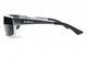 Окуляри поляризаційні BluWater Alumination-1 Silver Polarized (gray) чорні, в сріблястій оправі - зображення 2