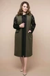 Костюм платье+кардиган Tatiana БРУКС оливковый 54 - изображение 1